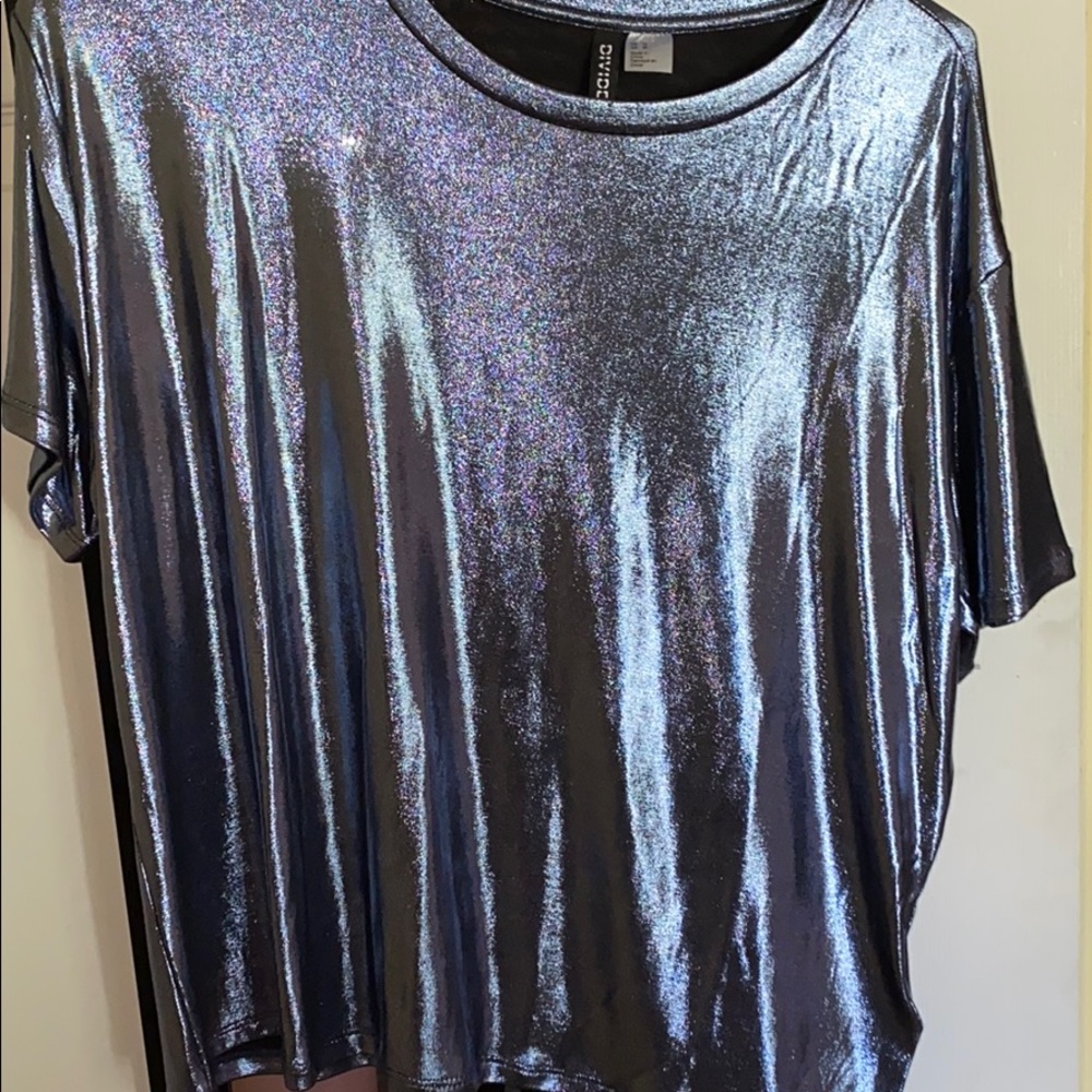 Shimmery shirt